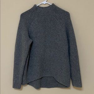 Madewell mockneck wool sweater